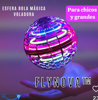 ESFERA VOLADORA FLYNOVA  CON LUCES LED