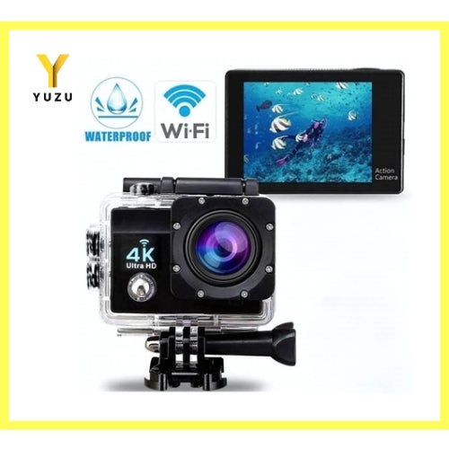Camara Go Pro Deportiva Acuatica Ultra HD 4K Wifi Fotos Video